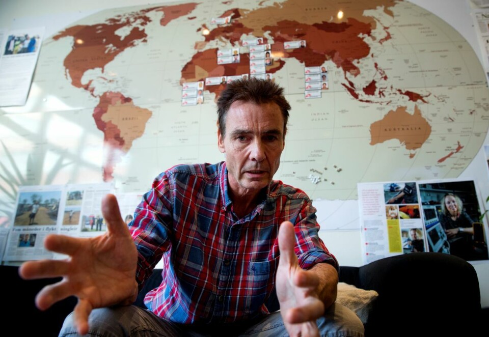 Morten Rostrup, var med å stifte den norske avdelingen av Leger Uten Grenser for 25 år siden. Han bruker heller begrepet «humanitært imperativ» enn solidaritet. Foto: NTB Morten Rostrup, var med å stifte den norske avdelingen av Leger Uten Grenser for 25 år siden. Han bruker heller begrepet «humanitært imperativ» enn solidaritet. Foto: NTB