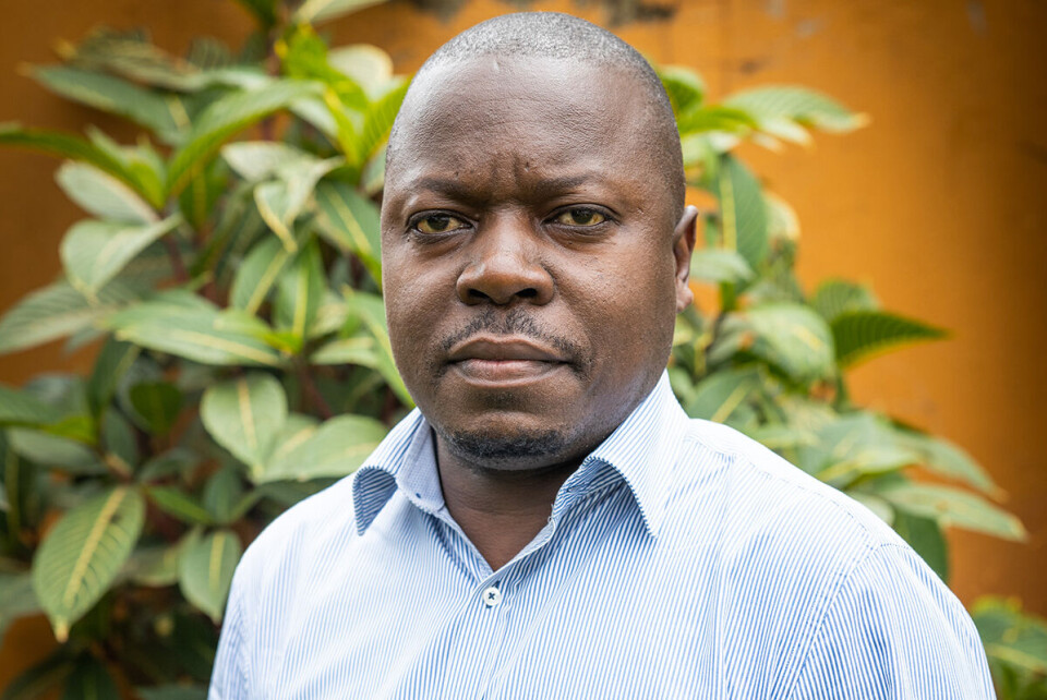 Daniel Lubanga, prosjektkoordinator ved Mental Health Uganda.