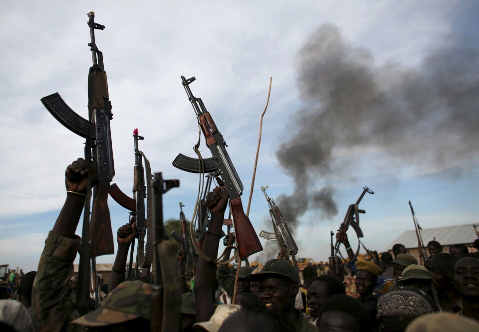 Det var rekordmange angrep på hjelpearbeidere i 2020, til tross for at pandemien første til færre hjelpearbeidere i felt. Aller flest angrep var det i urolige Sør-Sudan, hvor blant annet genrerell lovløshet og mye våpen øker risikoen. Illustrasjonsfoto. Foto: AP/NTB Det var rekordmange angrep på hjelpearbeidere i 2020, til tross for at pandemien første til færre hjelpearbeidere i felt. Aller flest angrep var det i urolige Sør-Sudan, hvor blant annet genrerell lovløshet og mye våpen øker risikoen. Illustrasjonsfoto. Foto: AP/NTB
