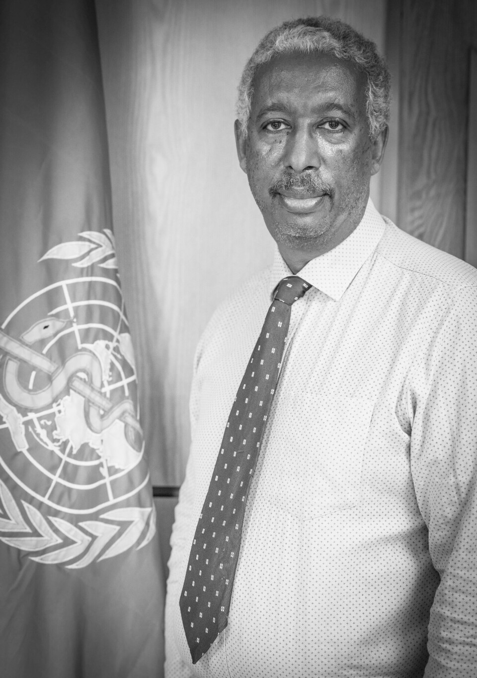 Yonas Tegegn Woldemariam er representant for Verdens helseorganisasjon (WHO) i Uganda. Foto: Sofi Lundin