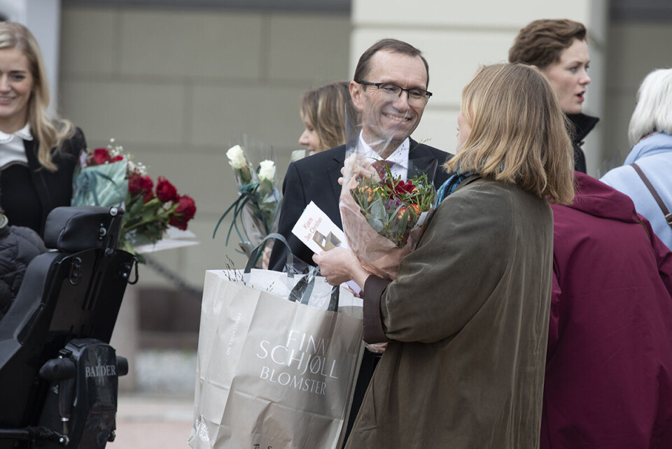 Espen Barth Eide (Ap) tar over som Klima- og miljøminister. Foto: Espen Røst Espen Barth Eide (Ap) tar over som Klima- og miljøminister. Foto: Espen Røst