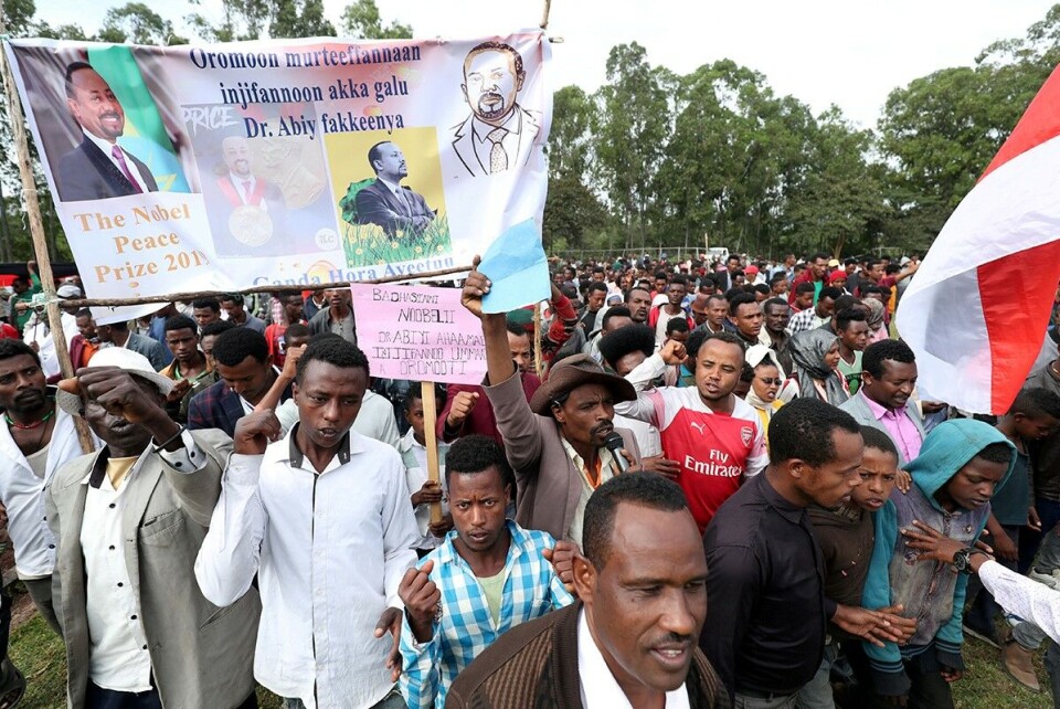Statsminister Abiy Ahmed kommer fra oromogruppen og er partileder i ODP. I Oromia var det også støttedemonstrasjoner for Abyi etter at tildelingen av fredsprisen ble annonsert.