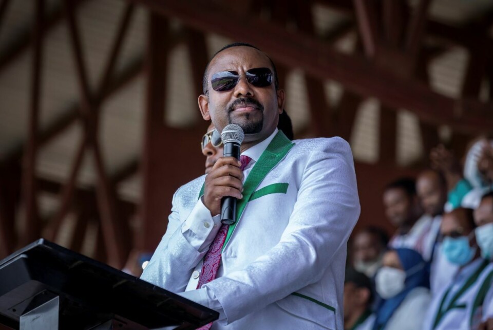 Etiopias statsminister Abiy Ahmed Ali fikk Nobels fredspris i 2019. I november i fjor innledet han en stor militæroffensiv mot Tigray-folkets frigjøringsfront (TPLF). Foto: NTB