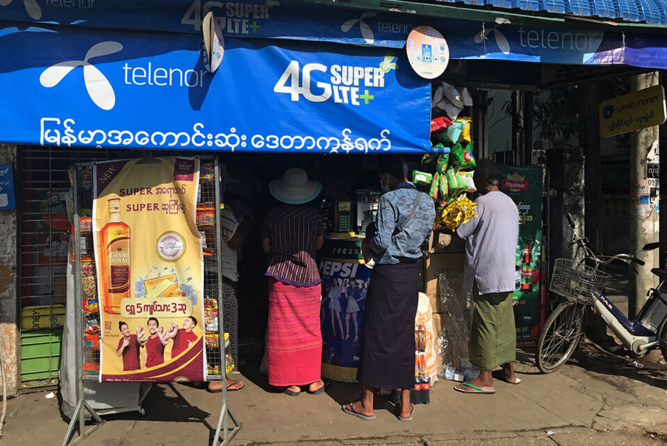 Myanmar, som har om lag 16 millioner mobilkunder i Myanmar, vil selge virksomheten til libanesiske M1 Group. Foto: Phoe Lone