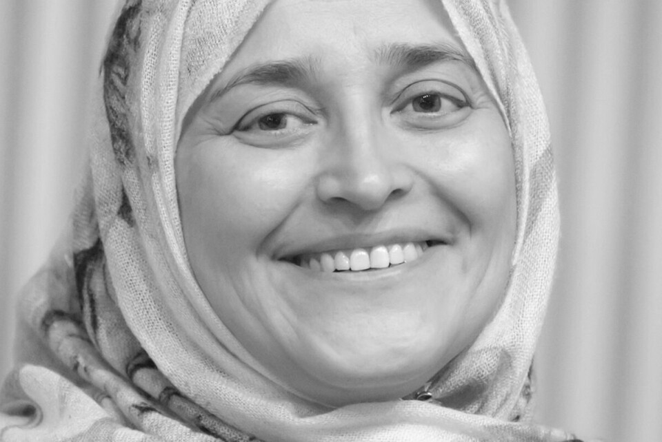 Jamila Afghani, tidligere sosialminister i Afghanistan.