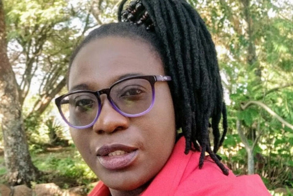 Mattelærer Moreblessing Nyambara (36). Foto: Privat