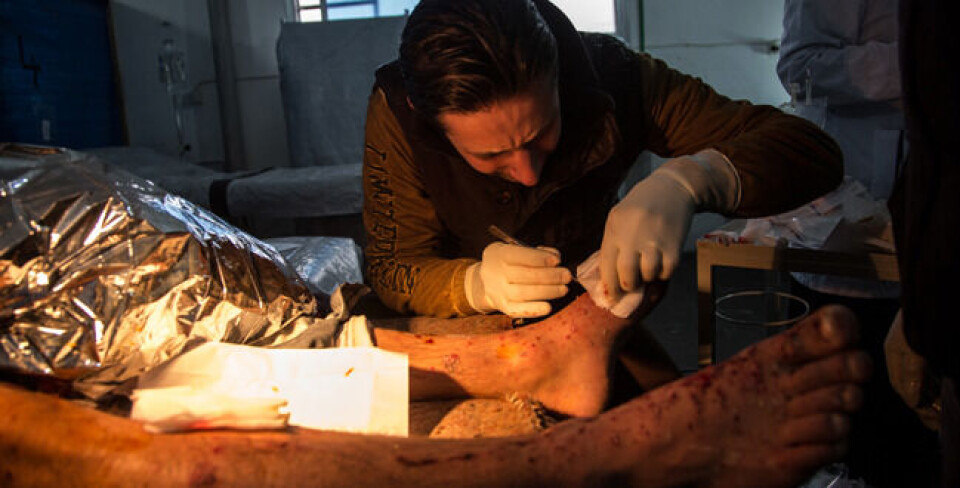 Nødhjelp til Syria blir trappet opp. Her fra MSF feltsykehus. Foto: MSF