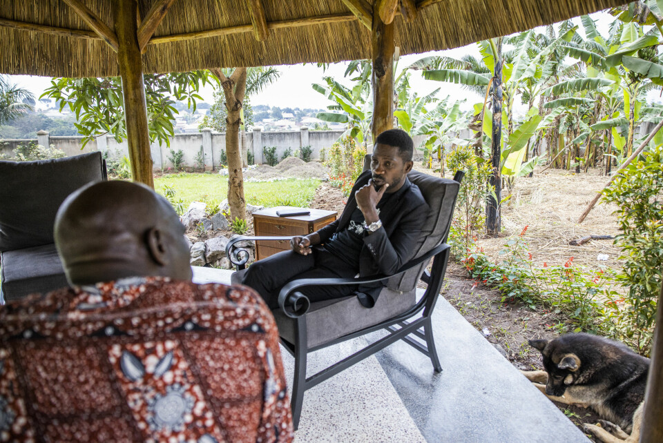 Bobi Wine liker hverken politikken eller politikere, men følte ikke at han hadde noe valg.