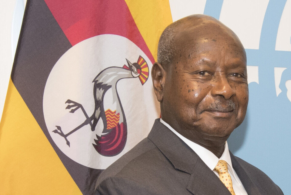President Yoweri Museveni har styrt Uganda siden 1986 og kritiseres for å bli stadig mer autoritær. Nå har regimet stengt over 50 uavhengige organisasjoner, blant dem landets fremste menneskerettsorganisasjon Chapter Four. Foto: AP / NTB President Yoweri Museveni har styrt Uganda siden 1986 og kritiseres for å bli stadig mer autoritær. Nå har regimet stengt over 50 uavhengige organisasjoner, blant dem landets fremste menneskerettsorganisasjon Chapter Four. Foto: AP / NTB