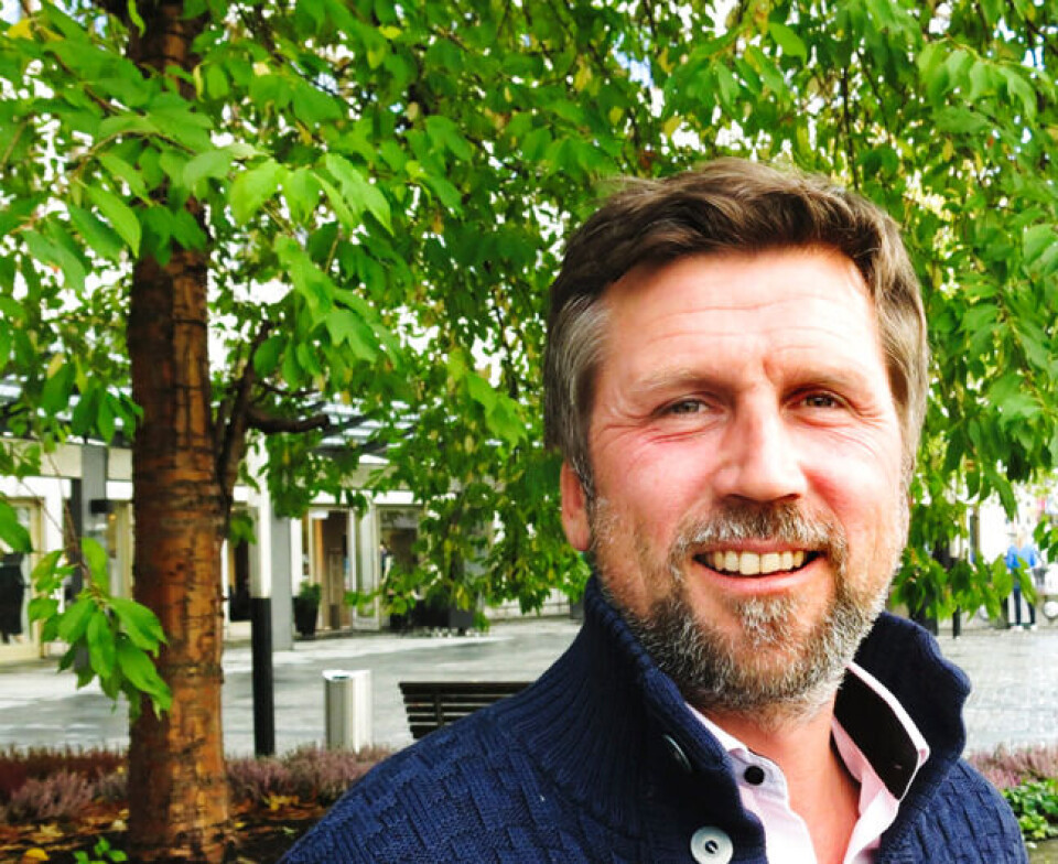 Håkon Haugsbø har vært programleder for to TV-aksjoner. Nå forbereder han seg til enda en, men denne gangen som ny kommunikasjonssjef for Kirkens Nødhjelp. Foto: Jan Speed