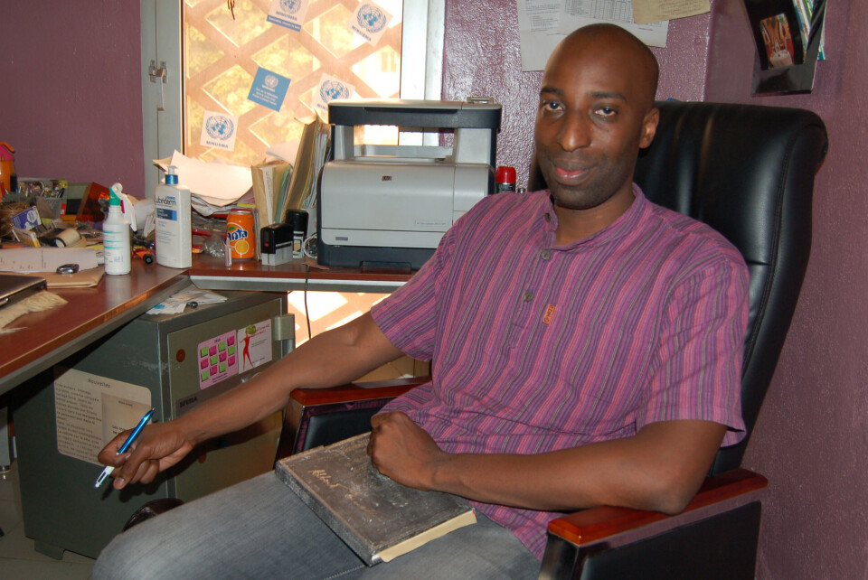 Forfatter Birama Konaté (36) er utdannet i både Mali og USA. Foto: Guri Charlotte Wiggen
