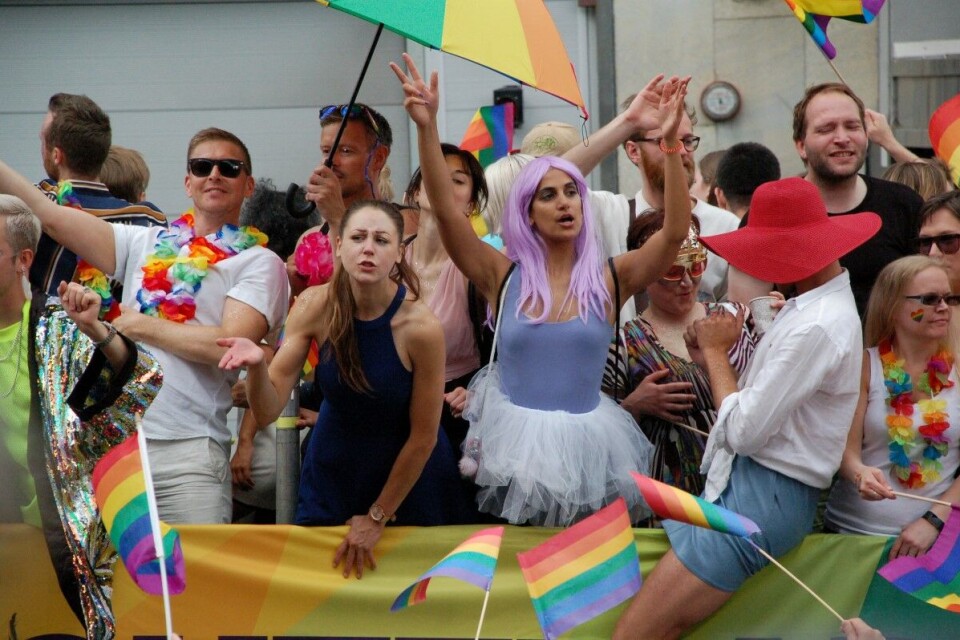 Bistands-Norge bidro til den rekordstore Pride-festen i Oslo
