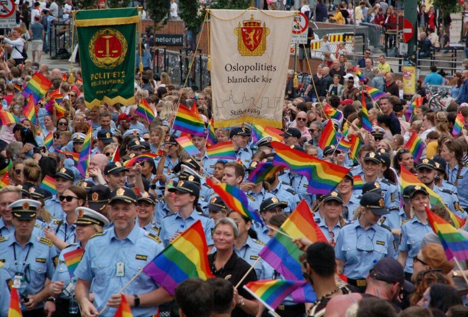 Bistands-Norge bidro til den rekordstore Pride-festen i Oslo