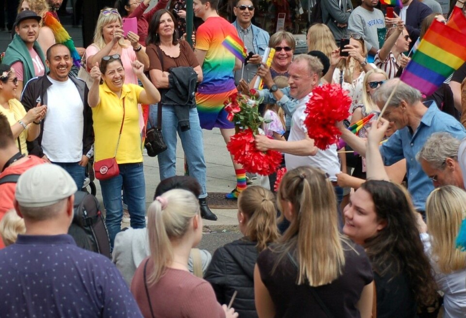 Bistands-Norge bidro til den rekordstore Pride-festen i Oslo