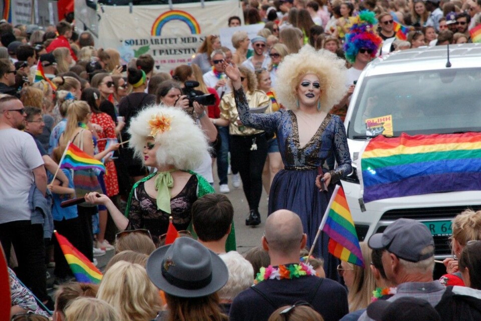 Bistands-Norge bidro til den rekordstore Pride-festen i Oslo