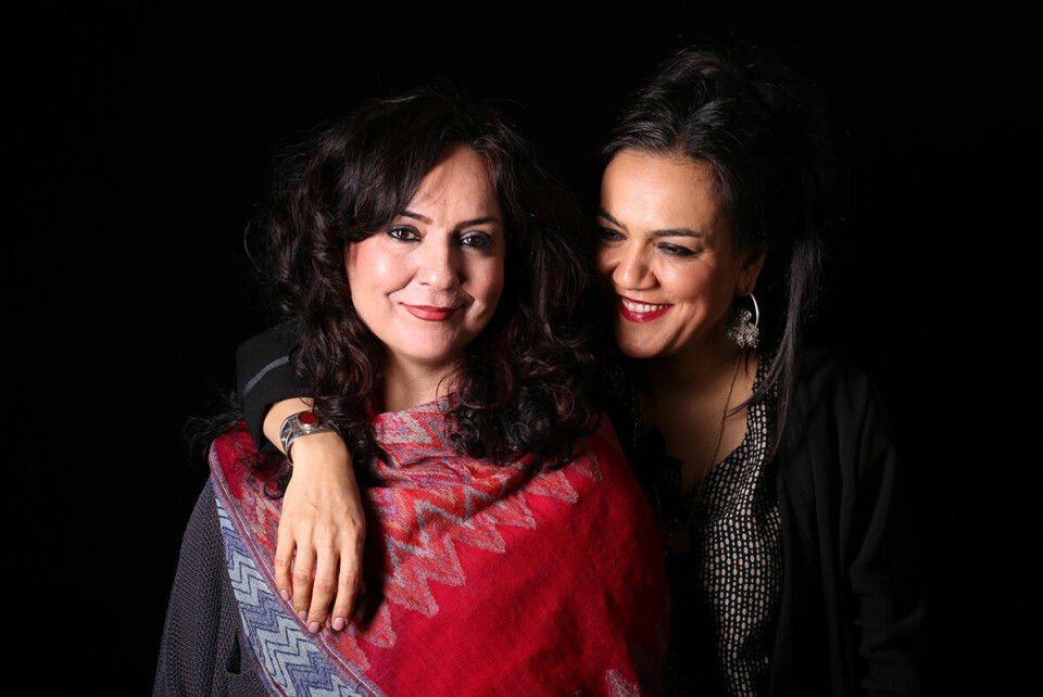 De iranske søstrene Mahsa og Marjan Vahdat har fått utviklet karrierene sine og drevet sangundervisning med støtte fra Kirkelig Kulturverkssted. Foto Tahmineh Monzavi