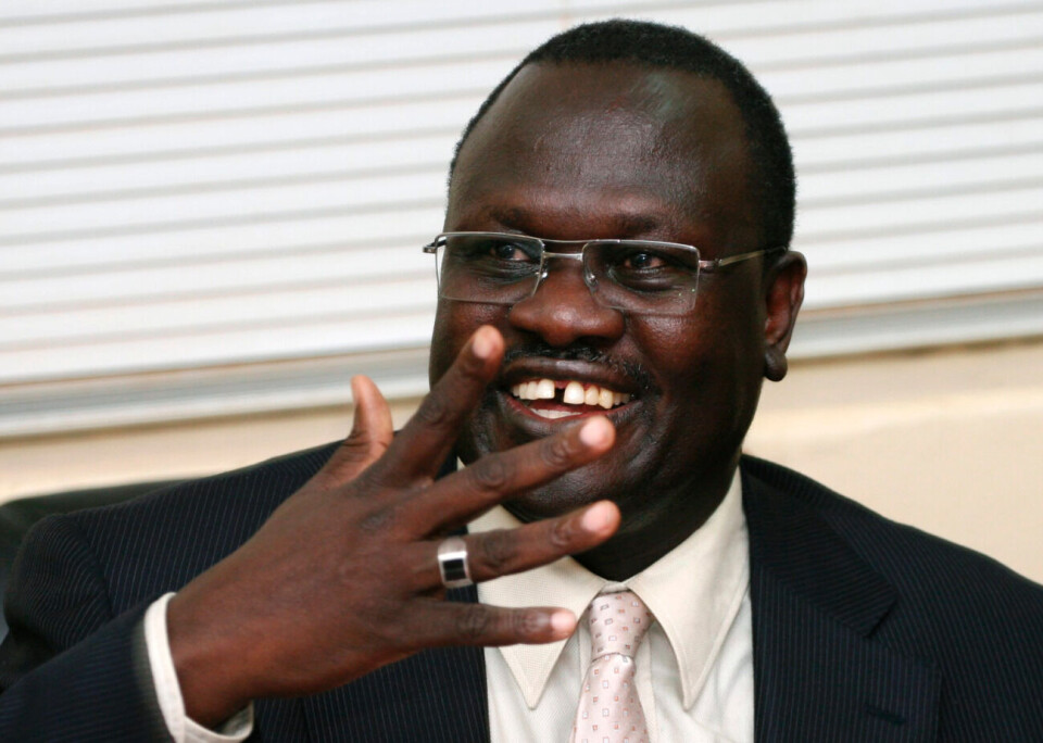 Riak Machar har fått sparken som visepresident i Sør-Sudan. Mannen er både omstridt og elsket. Foto: Scanpix