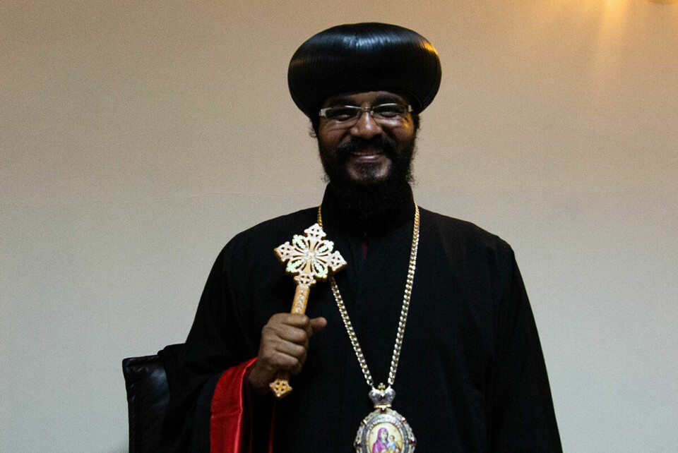 Erkebiskop Abune Aregawi. foto: Hilina Abebe /NCA