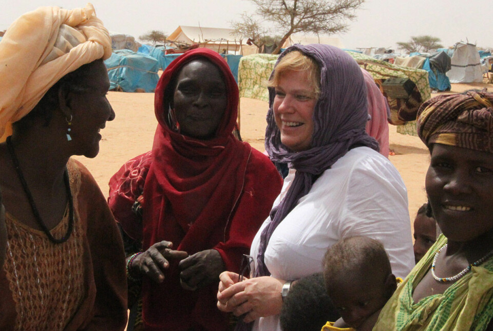 Fra en leir for flyktninger fra Mali i nabolandet Niger. Omlag 40 000 flyktninger fra Mali var på flykt. Hertzberg besøkte et senter drevet av Verdens matvareprogram WFP støtter flyktninger og vertsbefolkning med matrasjoner.