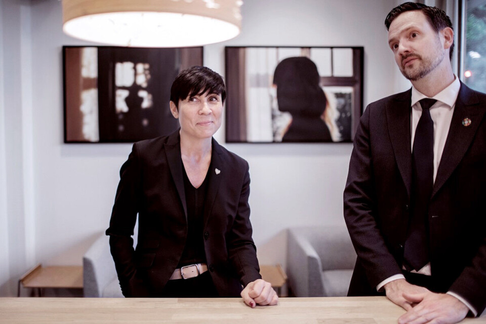 I Center for Global Developments ferske rangering av 40 mektige lands utviklingspolitikk, gjør Norge det bedre enn for to år siden. Men utenriksminister Ine Eriksen Søreide (H), utviklingsminister Dag-Inge Ulstein (KrF) og resten av regjeringen får fortsatt kritikk for hvordan både miljø- og handelspolitikken påvirker utviklingsland. Foto: Espen Røst