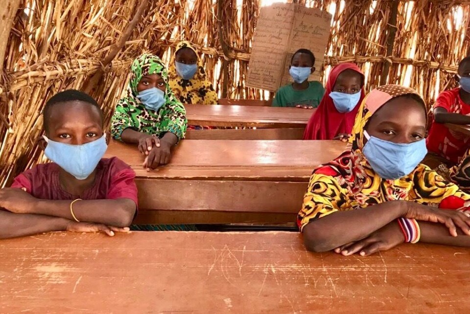Mange elever i Mali har måttet bli hjemme under pandemien. Foto: Strømmestiftelsen