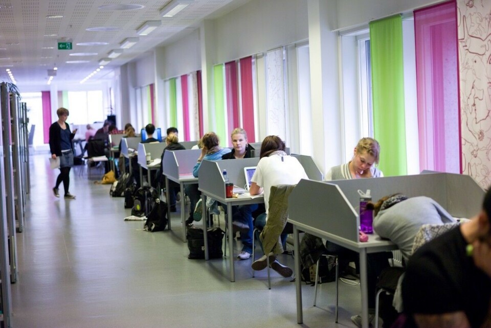 Utviklingsstudier er fortsatt et populært studium på norske universiteter og høgskoler. Bildet viser studenter ved Høgskolen i Oslo og Akershus (HiOA).
