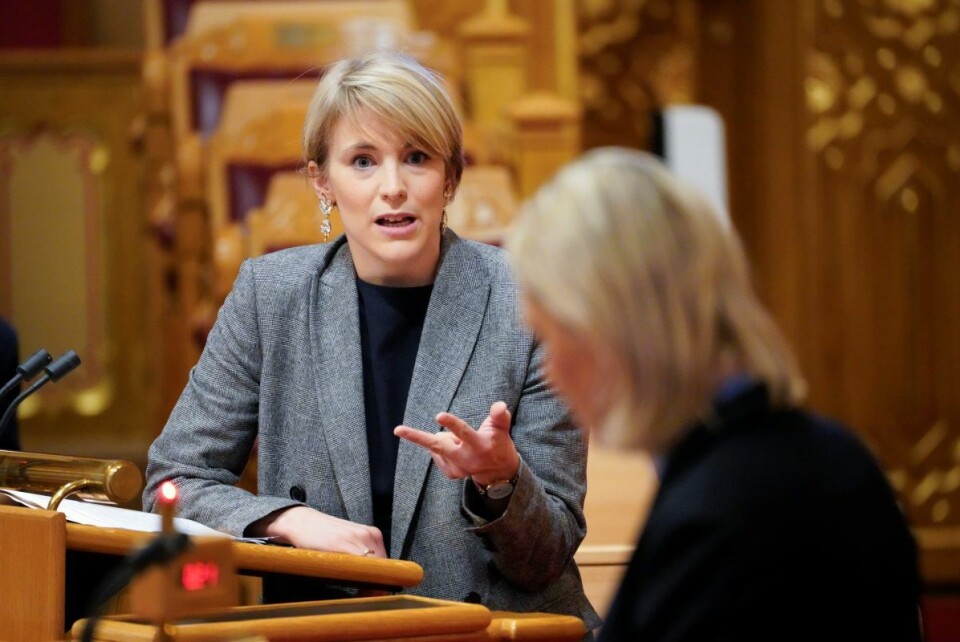 Kari Elisabeth Kaski sitter i finanskomiteen for SV. Foto: Ole Berg-Rusten / NTB