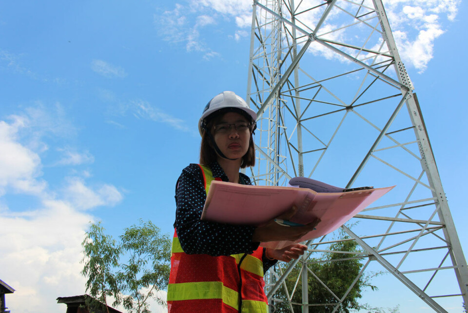 Mer enn 2500 av inspeksjonene 2014 ble utført i Myanmar, hvor Telenor har et spesielt fokus på risiko i leverandørkjeden. Foto: Telenor