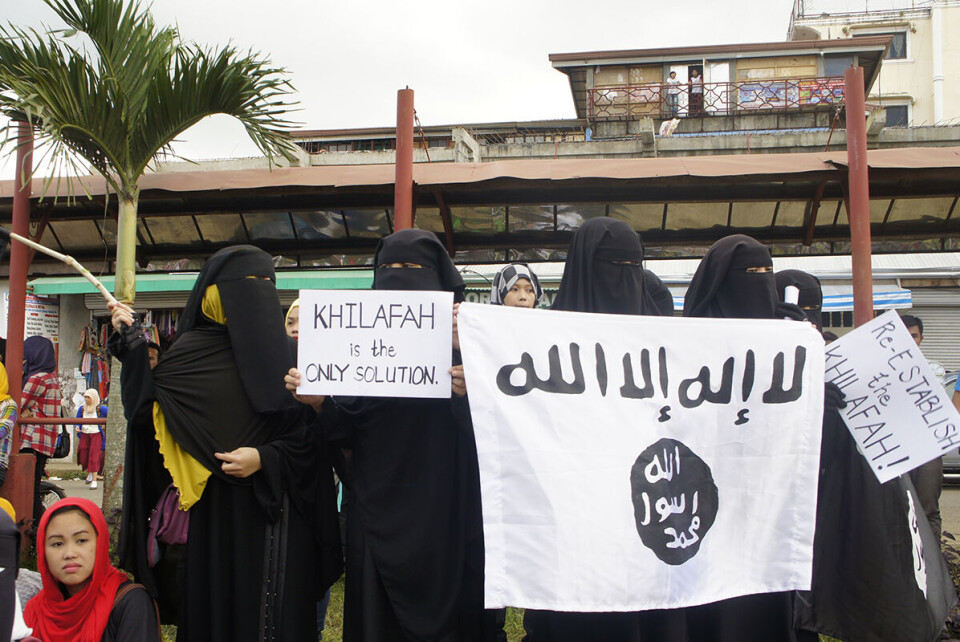 Et propagandabilde fra IS. Det kan likevel ikke benektes at mange muslimer på Minadanao støtter de IS-allierte gruppene.