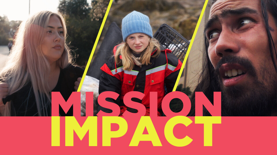 Victoria Skau (t.v), Penelope Lea og Kim Mateo skal få norske ungdommer engasjert i vår tids store utfordringer. Foto: MISSION IMPACT, Hacienda Film/Differ Media.