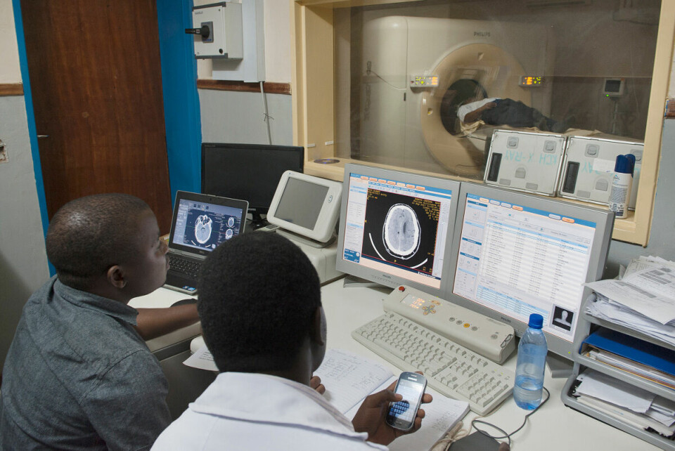 SINTEFprosjektet skal bistå afrikanske lav- og lavere mellominntektsland med å ta i bruk e-helse-løsninger. Her fra sentralsykehuset i Malawi. Foto: Ken Opprann