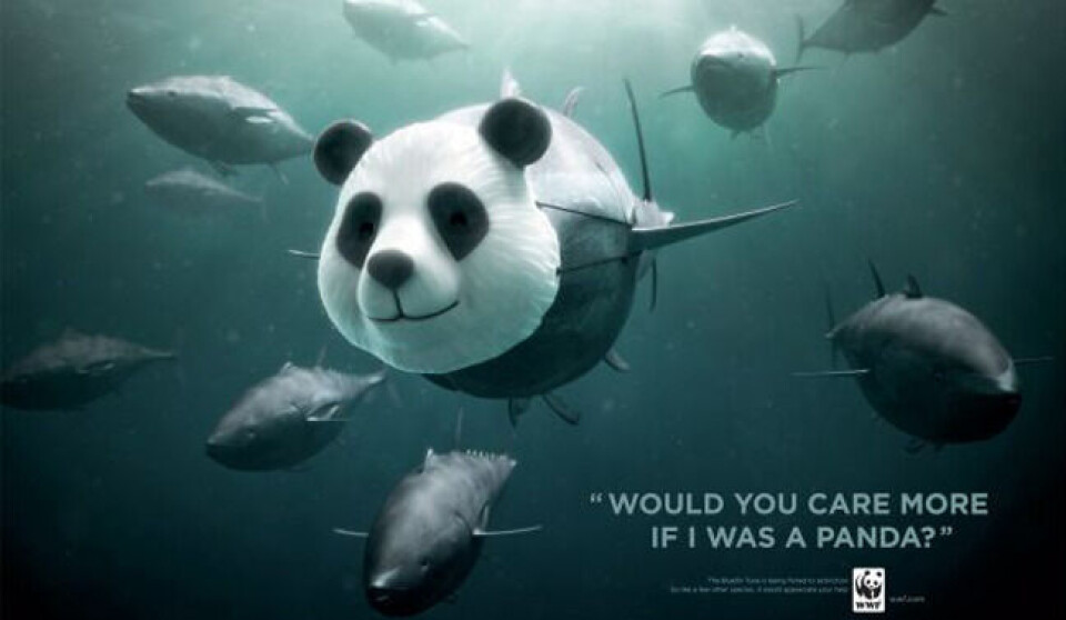 Kampanjeplakaten til WWF.