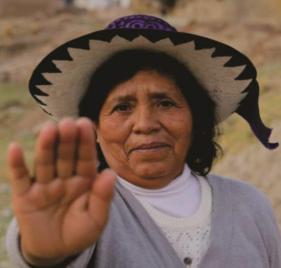 Inés Condori ( nå i 60-årene) fra Cuzco-provinsen ble tvangssterilisert i 1991. Foto: Siara Horna Morales