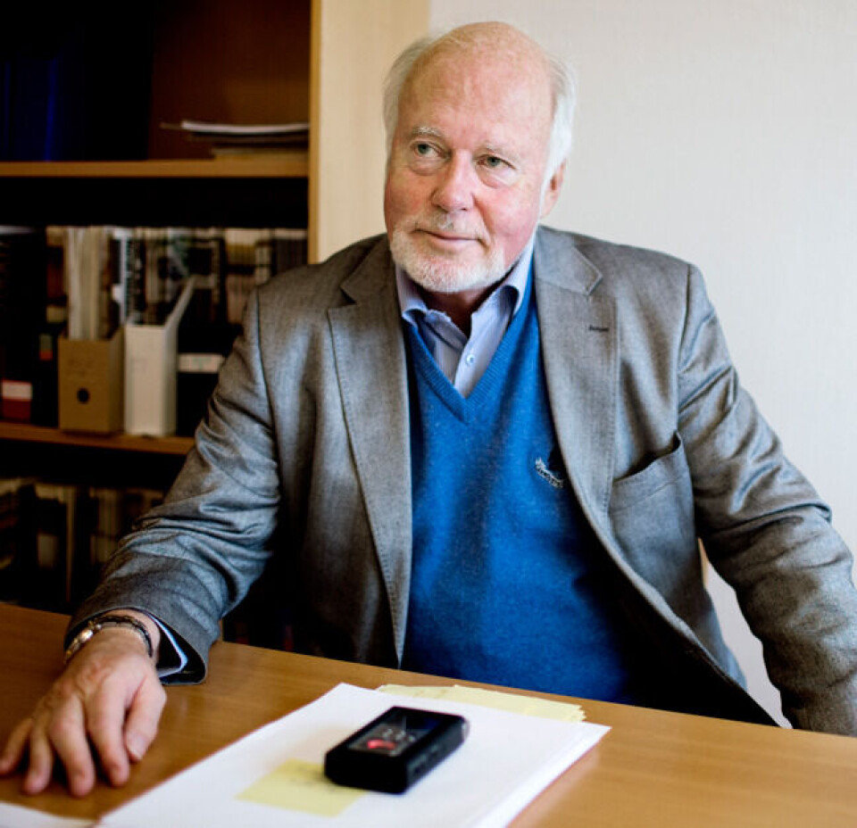 - Jeg mener vi bør gi bistand til langt færre land og innenfor langt færre sektorer, sier Stein Hansen. Foto: Espen Røst