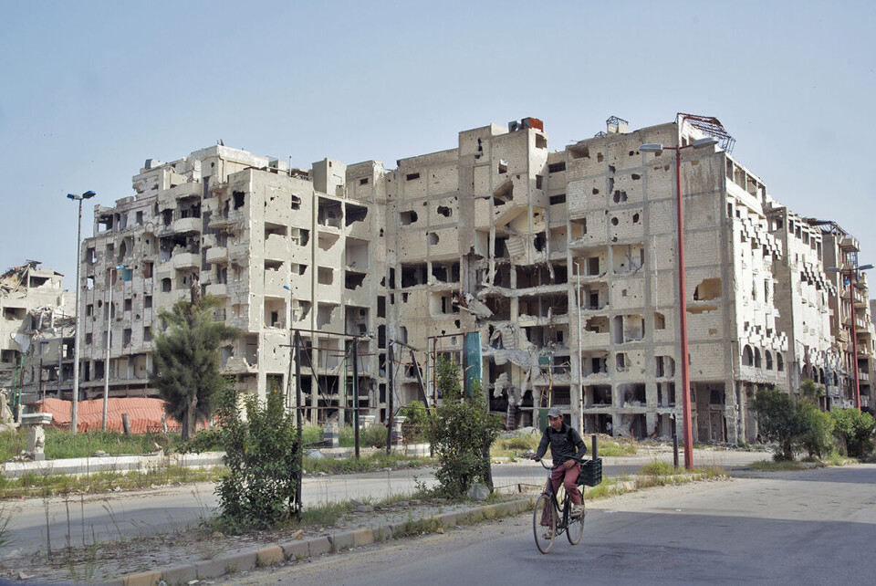 I den syriske byen Homs, som har vært beleiret i tre år, har skolene vært stengt.
