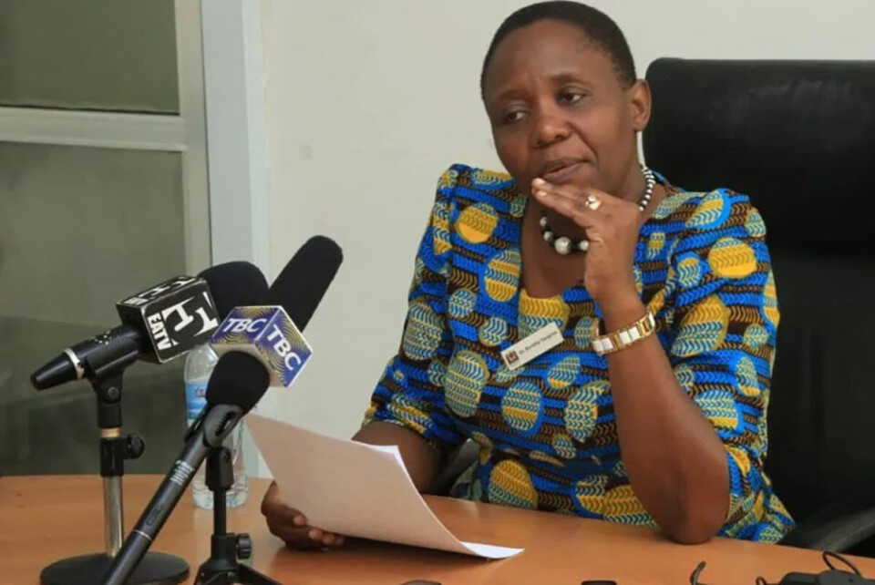 Helseminister Dorothy Gwajima:- Vi vil reagere strengt mot alle som er involvert, alle steiner vil bli snudd. Foto: Kizito Makoye