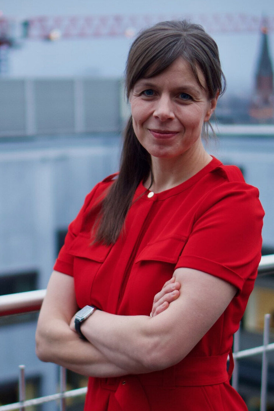 Sigrid Klæboe Jacobsen, daglig leder i Tax Justice Network Norge. Foto: TJN