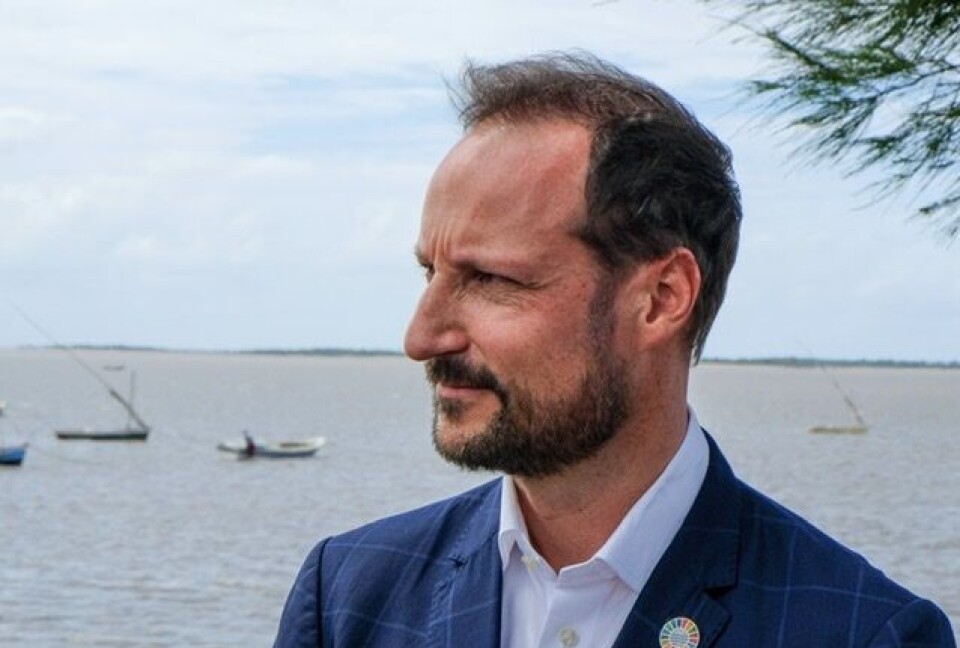 Arbeidet for å bevare og utnytte livet i havet på en bærekraftig måte er viktig for kronprins Haakon. Foto: Jan Speed