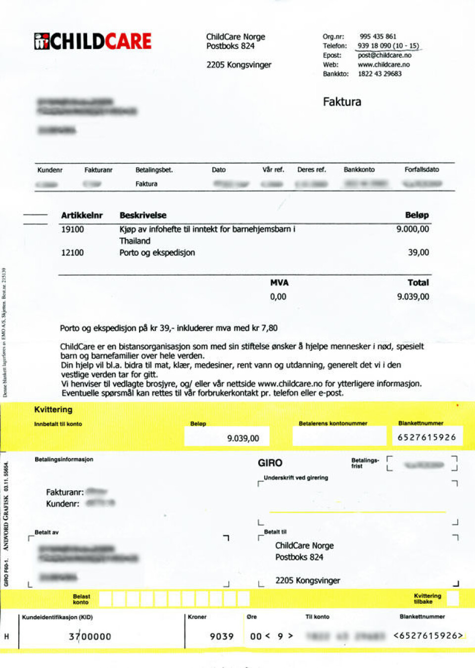 Minstepensjonist fikk regning på 9000 kr for infohefte