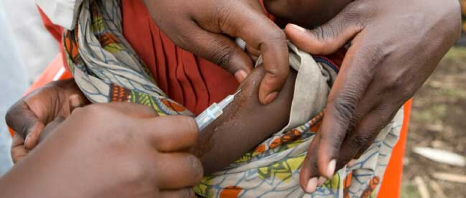 Aids-fond nådde ikke målet