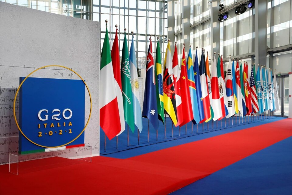 For et år siden ble landene i G20 enige om et nytt system for håndtering av statlige gjeldskriser. Det nye systemet bidrar med få, om overhodet noen, løsninger til gjeldspolitikkens vedvarende problemer, skriver SLUG - Nettverk for rettferdig gjeldspolitikk. Her fra G20-møtet i Italia 30. oktober i år. Foto: Massimo Di Vita / Mondadori Portfolio / Sipa USA / NTB For et år siden ble landene i G20 enige om et nytt system for håndtering av statlige gjeldskriser. Det nye systemet bidrar med få, om overhodet noen, løsninger til gjeldspolitikkens vedvarende problemer, skriver SLUG - Nettverk for rettferdig gjeldspolitikk. Her fra G20-møtet i Italia 30. oktober i år. Foto: Massimo Di Vita / Mondadori Portfolio / Sipa USA / NTB