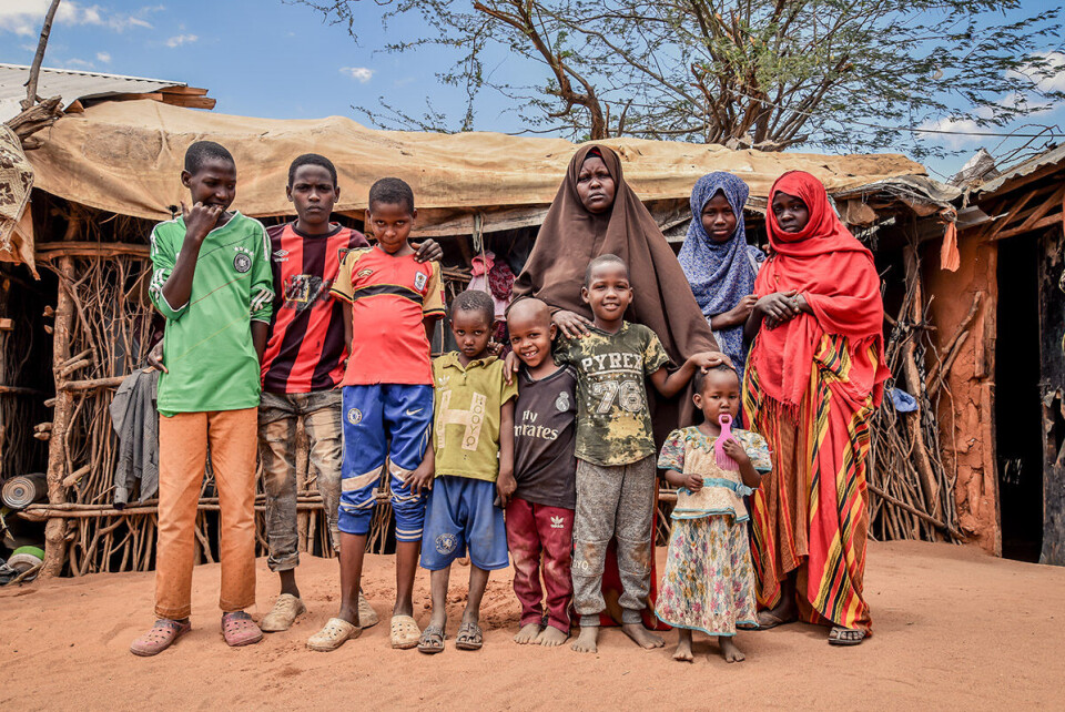Mange barn og unge voksne i Dadaab-leirene helt nord i Kenya har aldri bodd noe annet sted. Foto: Paul Odongo/Leger Uten Grenser Mange barn og unge voksne i Dadaab-leirene helt nord i Kenya har aldri bodd noe annet sted. Foto: Paul Odongo/Leger Uten Grenser