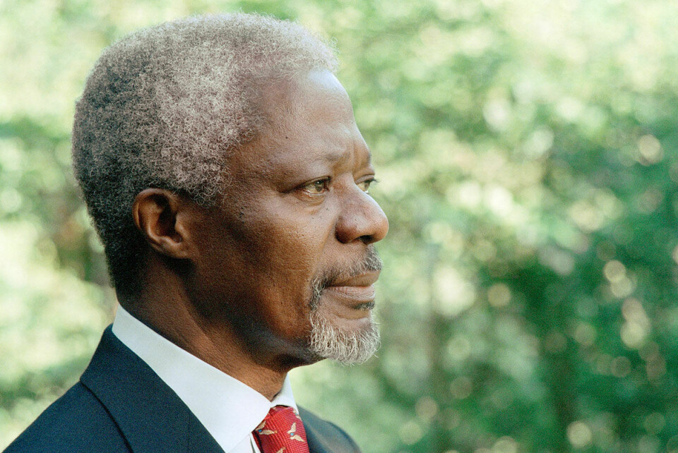 Kofi Annan ble til talsmann for «en unik afrikansk grønn revolusjon» for å bedre produktiviteten i landbruket.