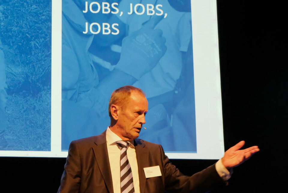 Kim Noguera Gabrielli i UNICEF Norge er enig i Kjell Rolands mantra om at Afrikas største behov er 'jobber, jobber, jobber.' Foto: Jan Speed