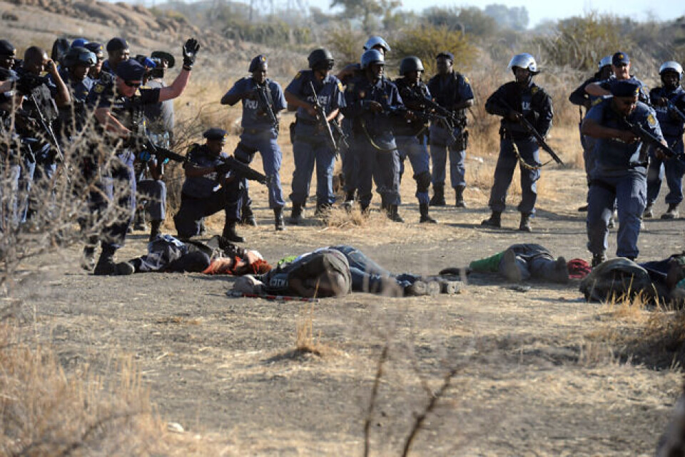 Hendelsen i Marikana, både før, under og etter massakren granskes nå av en kommisjon i Sør-Afrika. Det tegner et dystert bilde. Foto: NTB/ Scanpix