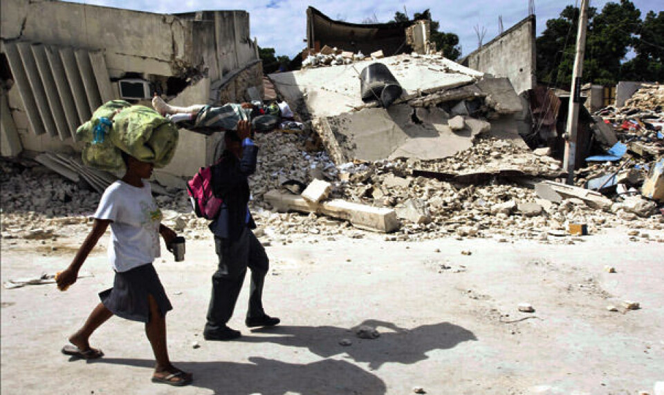 – Haiti var en dødsfelle