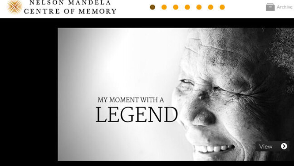 Mandelas liv online
