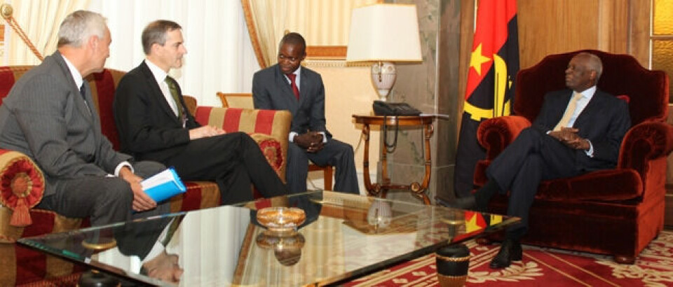 Håper på nye norske milliard-investeringer i Angola