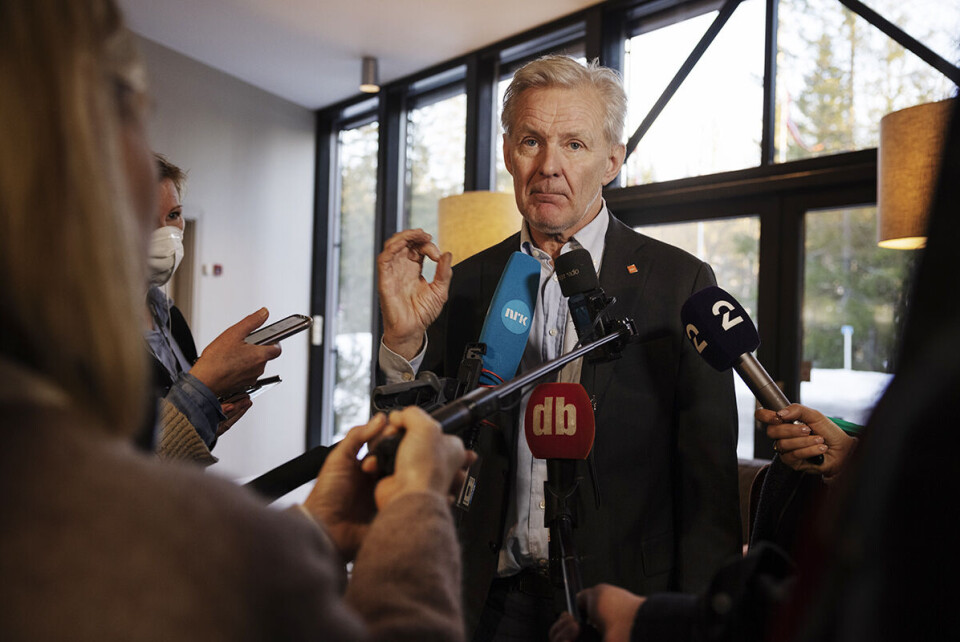 Flyktninghjelpens generalsekretær var optimistisk etter samtalene med Taliban på Soria Moria i Oslo i dag. Foto: Andrea Gjestvang / Bistandsaktuelt