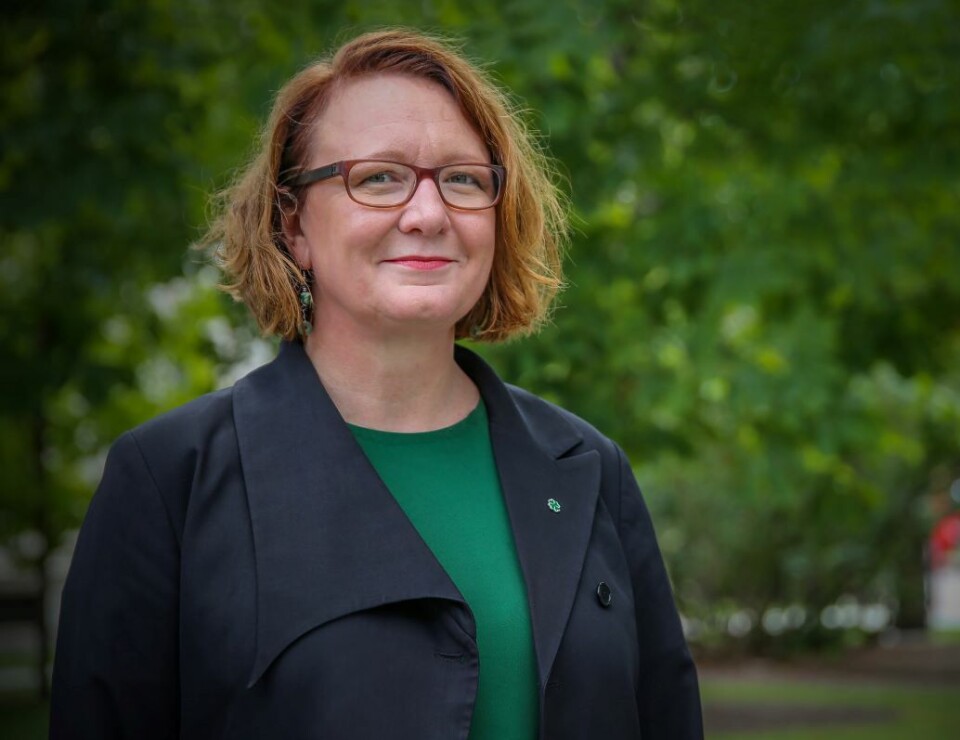 Bjørg Sandkjær, statssekretær i UD.